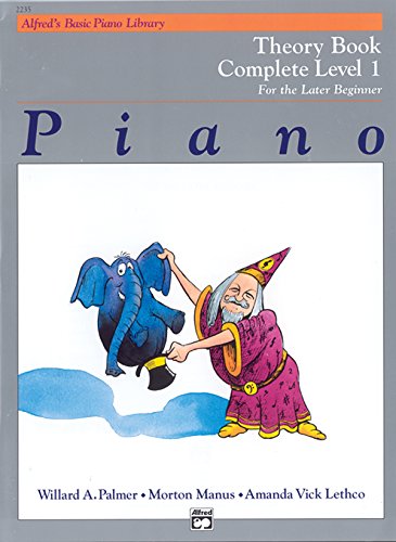 Alfred's Basic Piano Library Theory Complete, Bk 1: For the Later Beginner